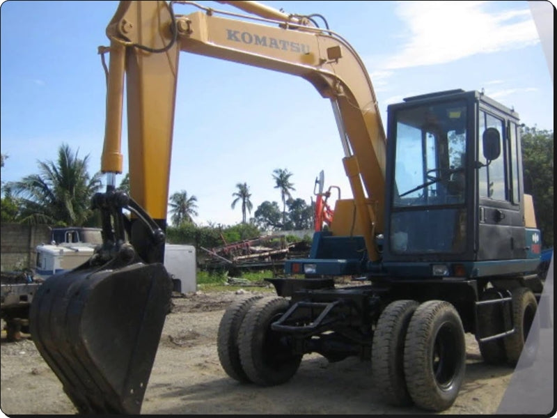 Catálogo de pecas Komatsu - PW60-1 - Escavadeira De Rodas