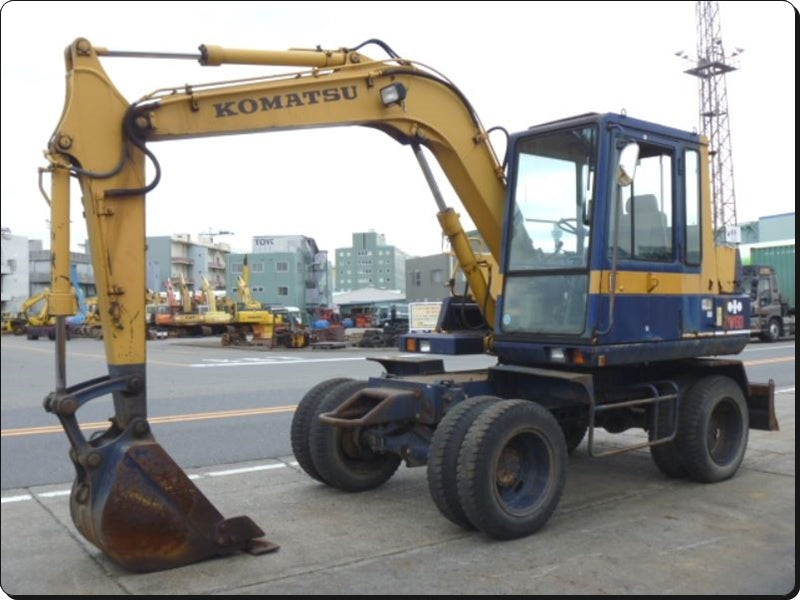 Catálogo de pecas Komatsu - PW60-3 - Escavadeira De Rodas