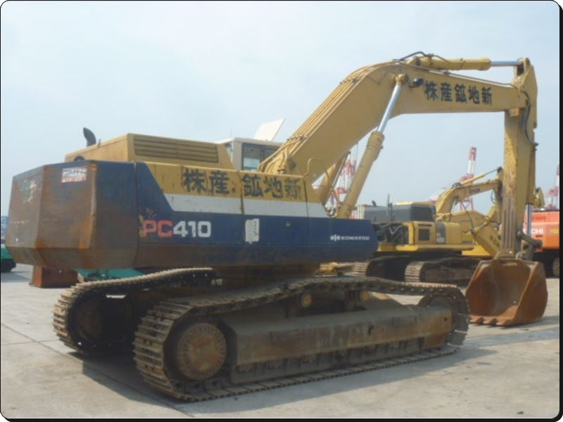 Catálogo de pecas Komatsu - PC410-5 - escavad. de esteira