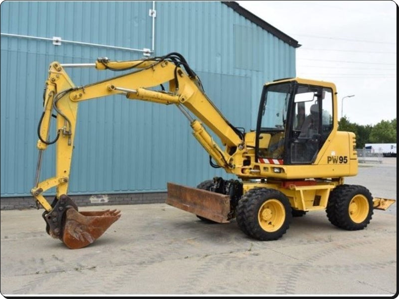 Catálogo de pecas Komatsu - PW95-1 - Escavadeira De Rodas