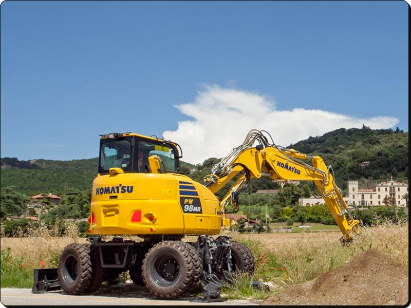 Catálogo de pecas Komatsu - PW98MR-6 - Escavadeira De Rodas