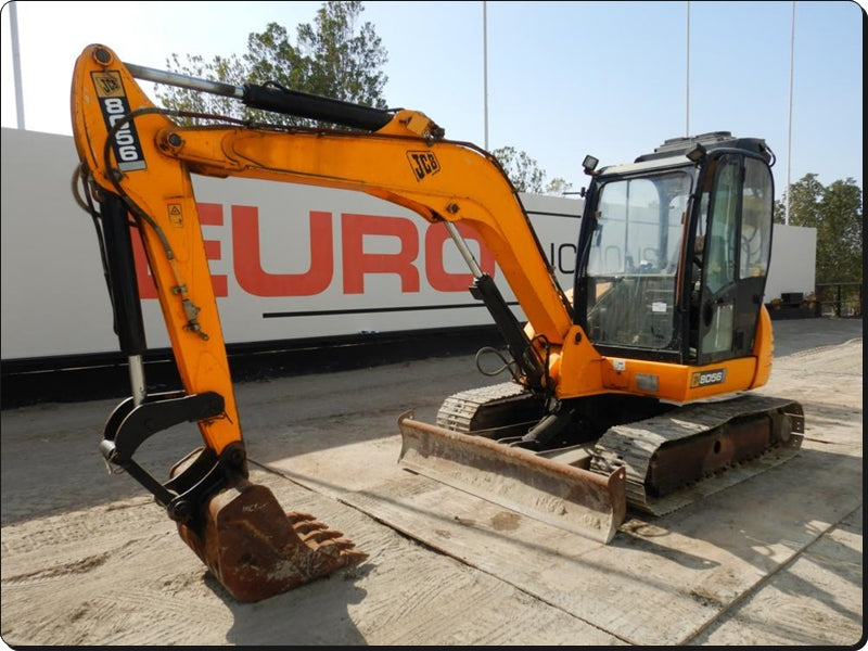 Catalago de Pecas - JCB 8056 - MINI ESCAVADORA
