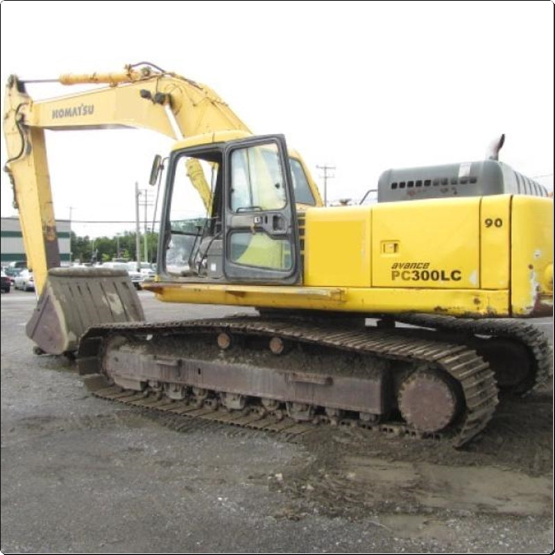 Manuais De Serviço KOMATSU - PC300LC-6\PC300HD-6 - Excavador