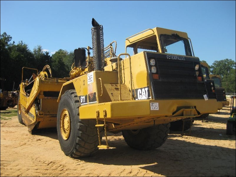 Manual de Serviço CATERPILLAR - 611 - Raspador de Rodas (Inglês) PDF