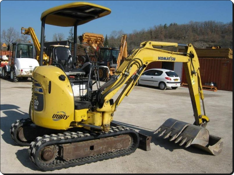 MANUAL DE SERVIÇO KOMATSU - PC20MR-2 - EXCAVADOR HIDRAULICO