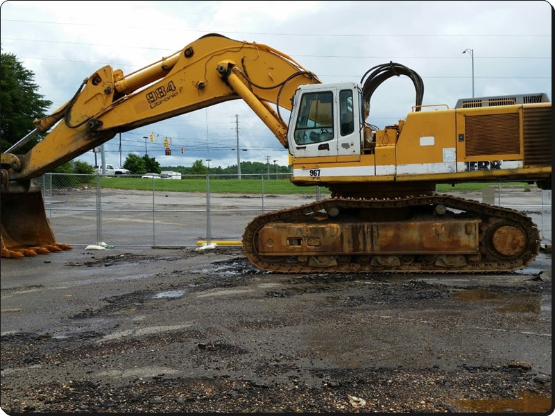 Manual De Servico LIEBHERR - R984B-R984C - Excavador Hidraulico