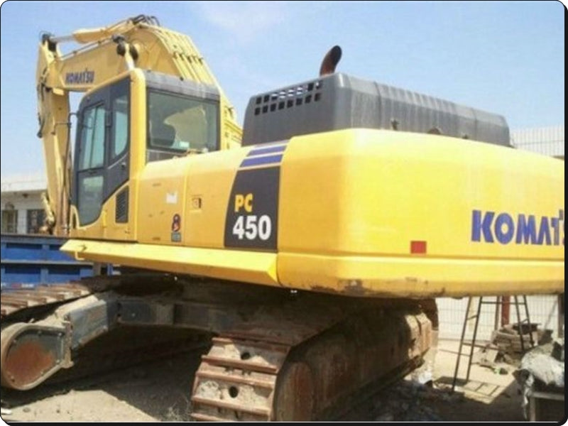 Catálogo de pecas Komatsu - PC450-7E0 - escavad. de esteira