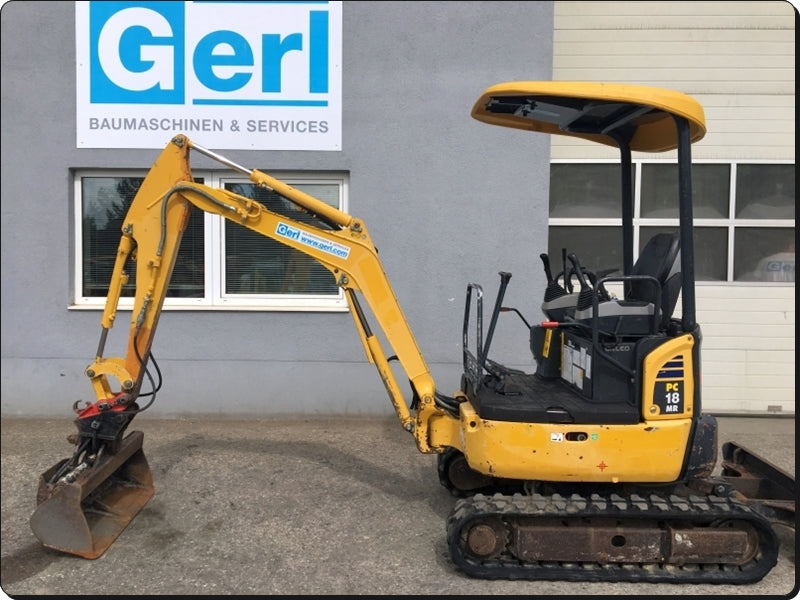 MANUAL DE SERVIÇO KOMATSU - PC18MR-2 - EXCAVADOR HIDRAULICO