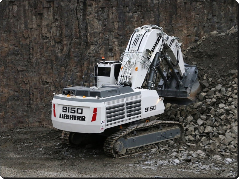 Manual De Servico LIEBHERR - R9150-R9150B From 38079 - Excavador Hidraulico