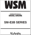 Manual De Serviço KUBOTA - SM-E3B SERIES - Motor Diesel
