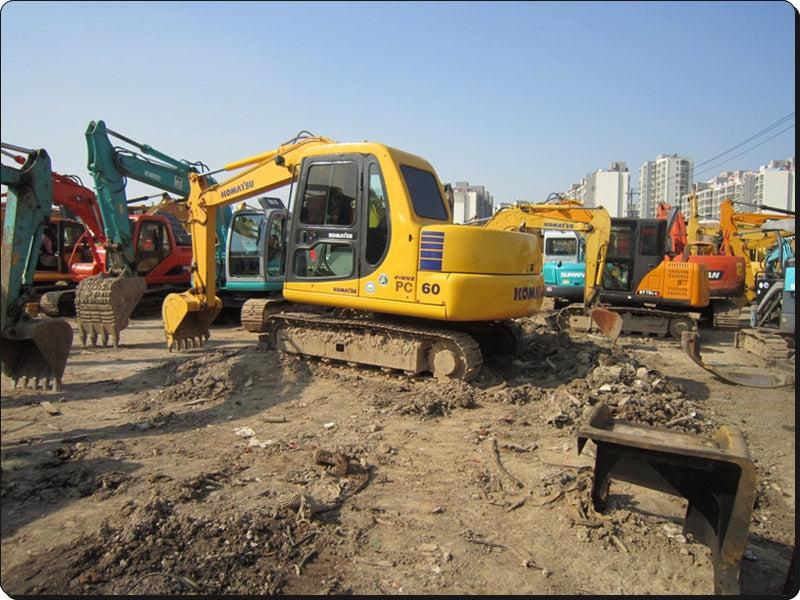 MANUAL DE SERVIÇO KOMATSU - PC60-5\PC60L-5\PC60U-5 EXCAVADOR HIDRAULICO