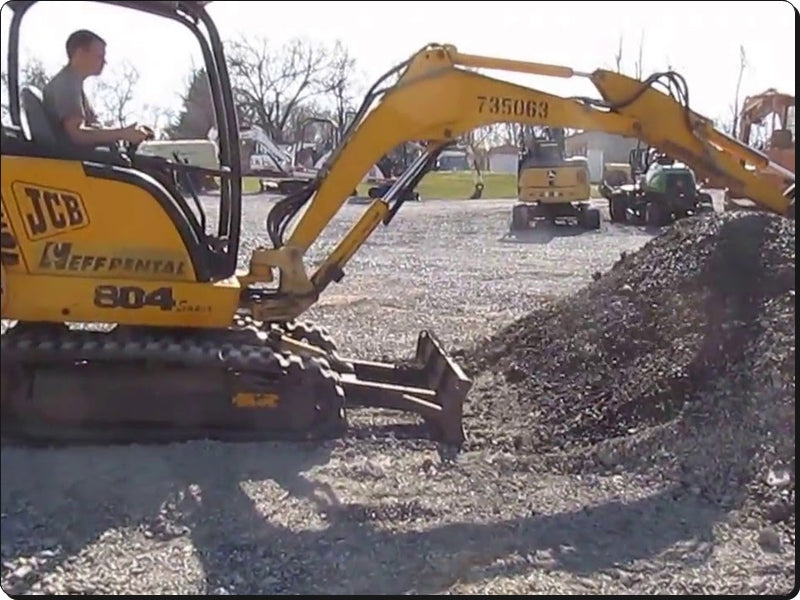 Catalago de Pecas - JCB 804-2 - MINI ESCAVADORA