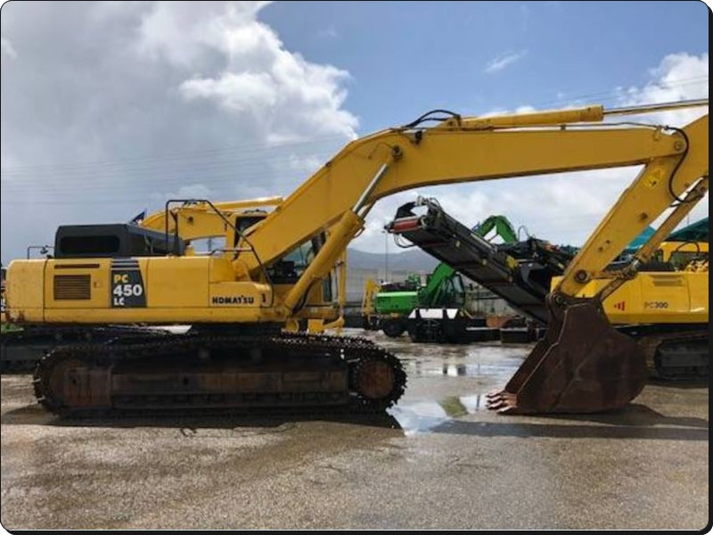 Catálogo de pecas Komatsu - PC450LC-7K - escavad. de esteira