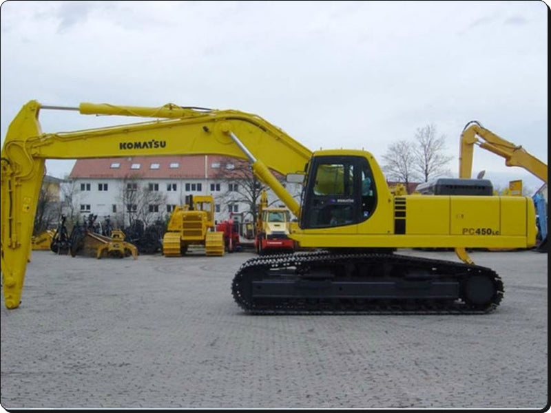 Catálogo de pecas Komatsu PC450LC-7K-E0 escavad. de esteira