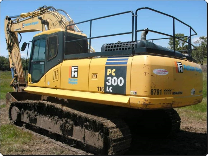 MANUAL DE SERVIÇO KOMATSU - PC300-3\PC300LC-3\PC360LC-3 - EXCAVADOR HIDRAULICO