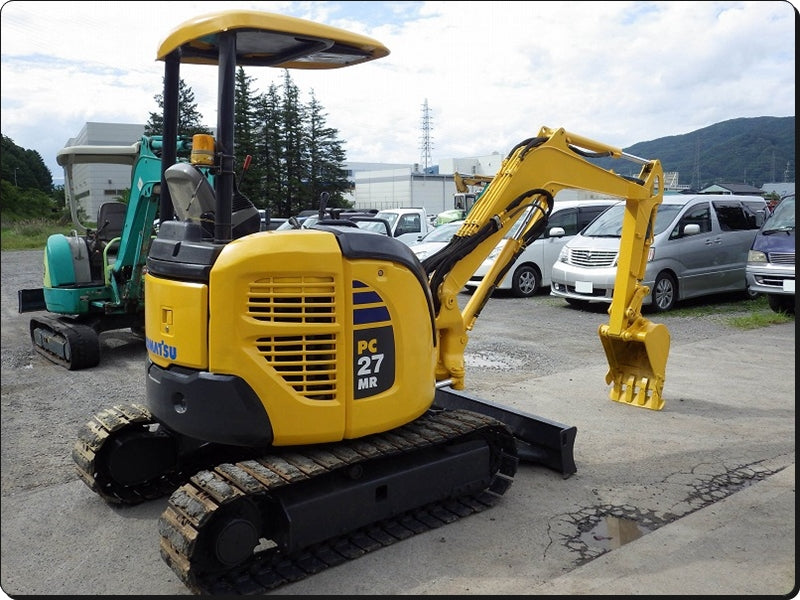 Catálogo de pecas Komatsu - PC27MRX-1 - escavad. de esteira