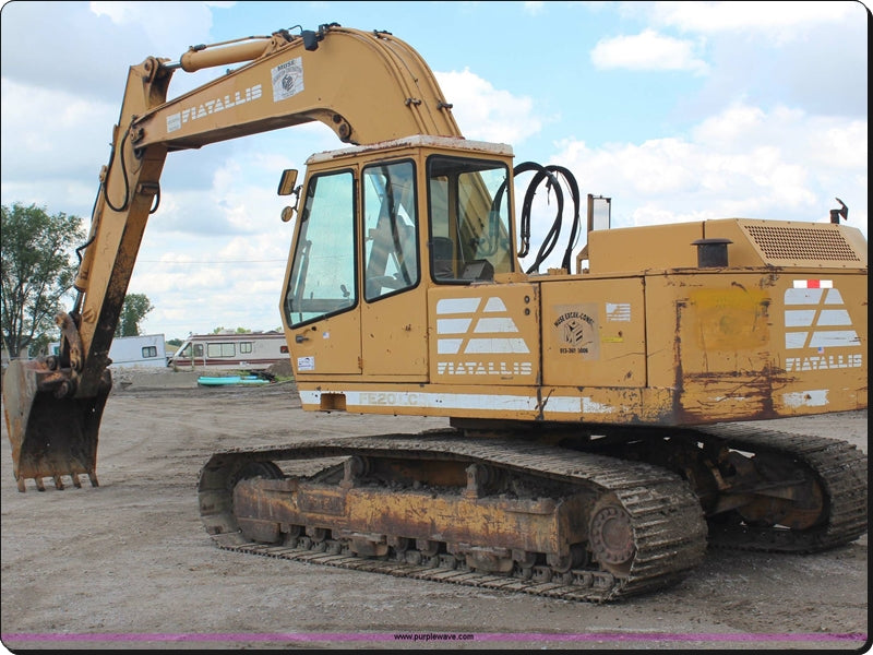 catalago de pecas escavadeiras FE20 fiat allis