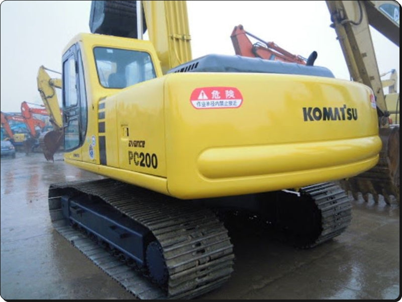 MANUAL DE SERVIÇO KOMATSU - PC200-6 - EXCAVADOR HIDRAULICO