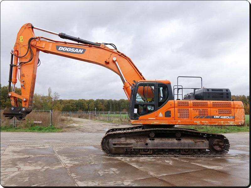 Manual De Serviço DOOSAN - DX420LC - Escavador Hidráulico