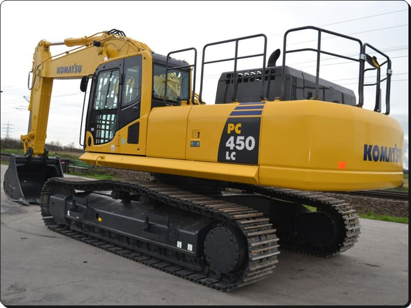 Catálogo de pecas Komatsu - PC450LC-8K - escavad. de esteira