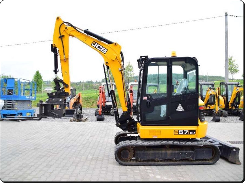 Catalago de Pecas - JCB 57C-1 T3 - MINI ESCAVADORA