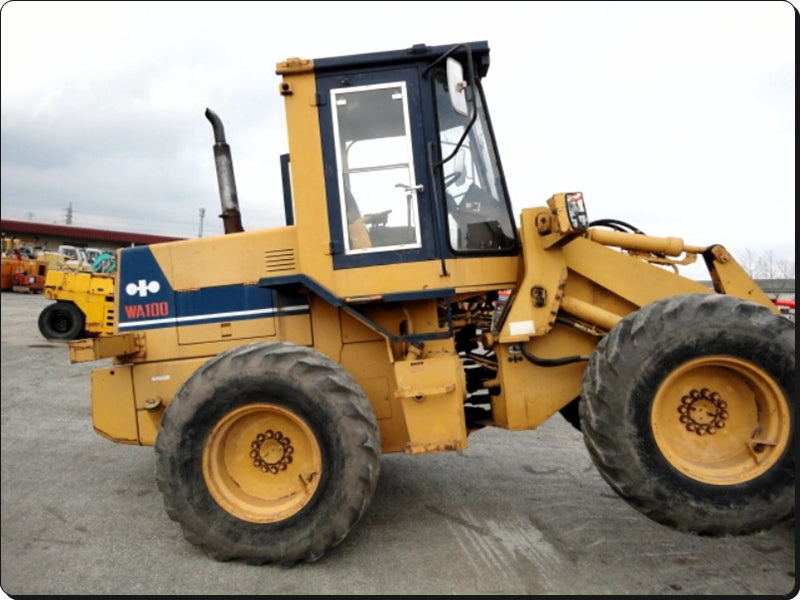 MANUAL DE SERVIÇO KOMATSU - WA100-1 - PA CARREGADEIRA