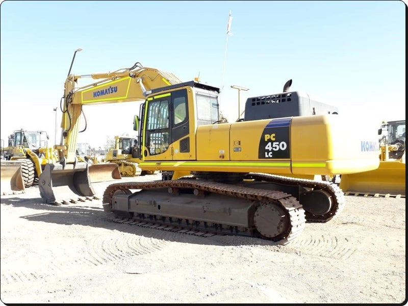 Catálogo de pecas Komatsu -PC450LCHD-8 - escavad. de esteira