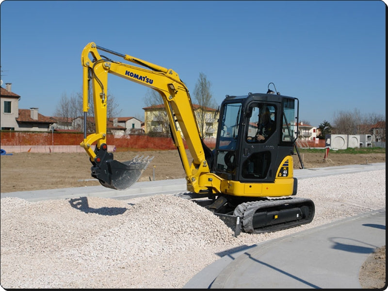 Catálogo de pecas Komatsu - PC45MR-3 - escavad. de esteira