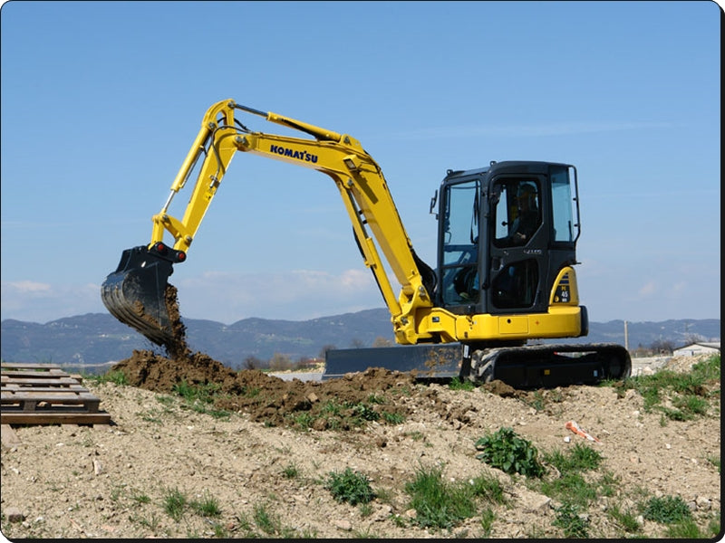 Catálogo de pecas Komatsu - PC45MR-5 - escavad. de esteira