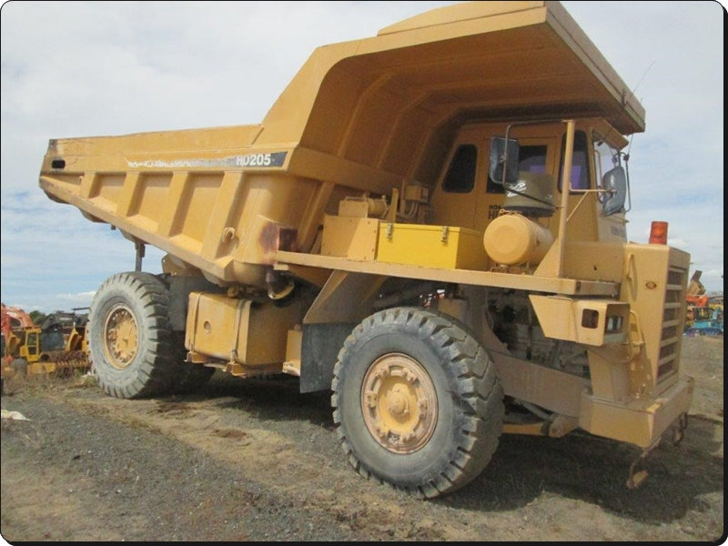 MANUAL DE SERVIÇO KOMATSU - HD205-3 - CAMINHÃO BASCULANTE