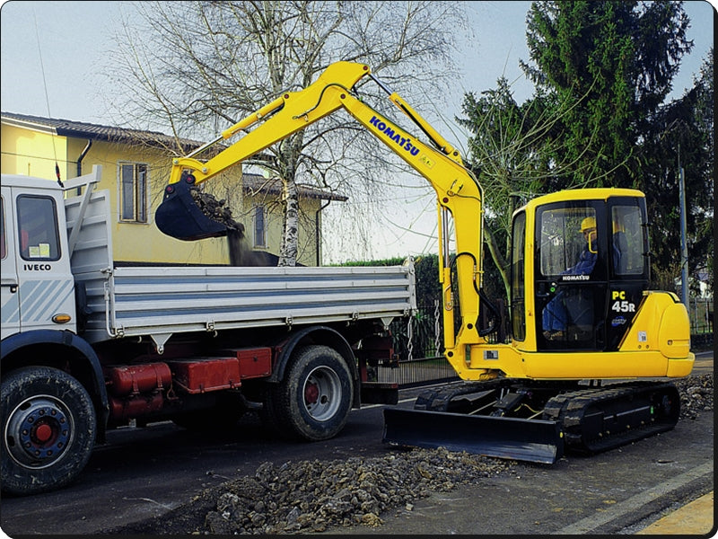 Catálogo de pecas Komatsu - PC45R-8 - escavad. de esteira
