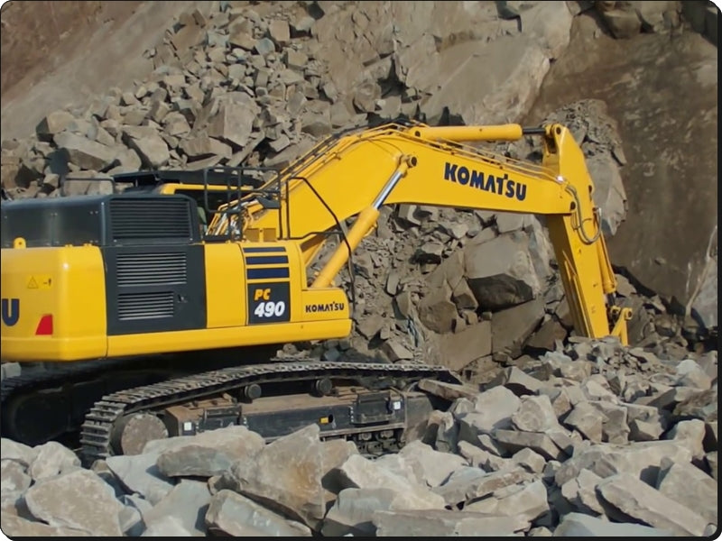 Catálogo de pecas Komatsu - PC490-11 - escavad. de esteira