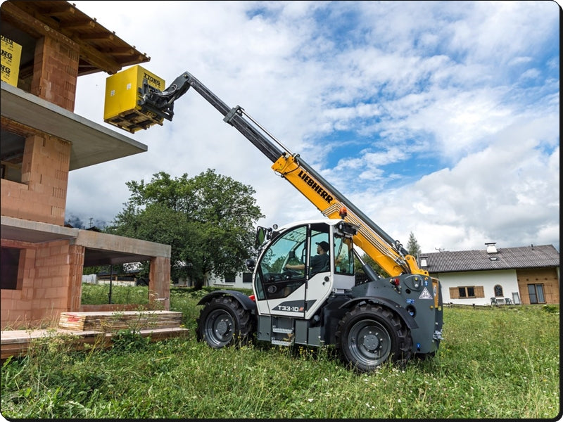 Manual De Servico LIEBHERR - T 33-10 1695 05S - Manipulador telescópico