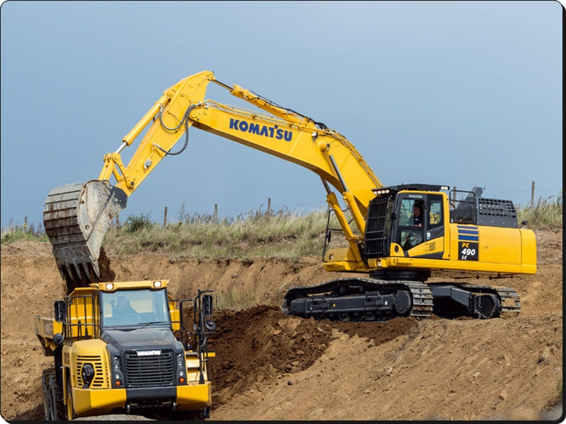 Catálogo de pecas Komatsu - PC490LC-10 - escavad. de esteira