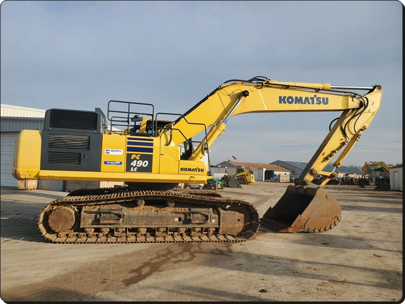 Catálogo de pecas Komatsu - PC490LC-11 - escavad. de esteira