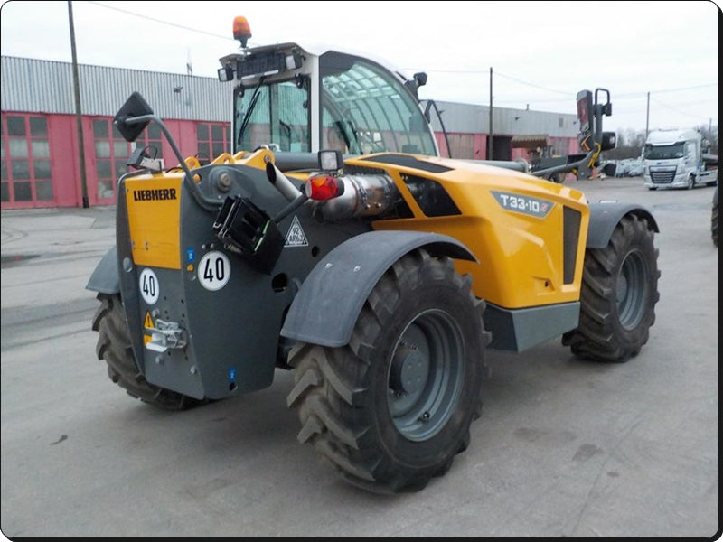 Manual De Servico LIEBHERR - T 33-10 1695 4F - Manipulador telescópico