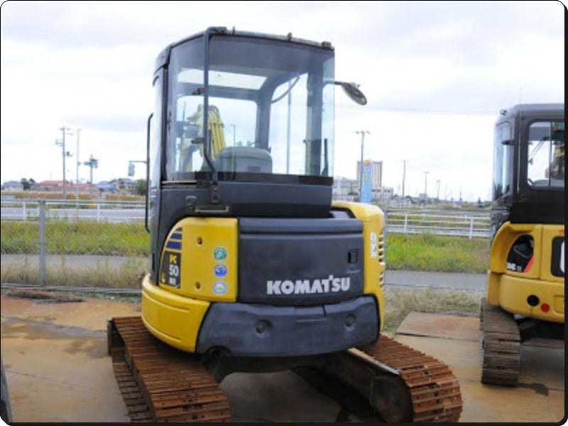 Catálogo de pecas Komatsu - PC50FR-1 - escavad. de esteira