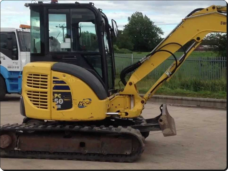 Catálogo de pecas Komatsu - PC50FR-2 - escavad. de esteira