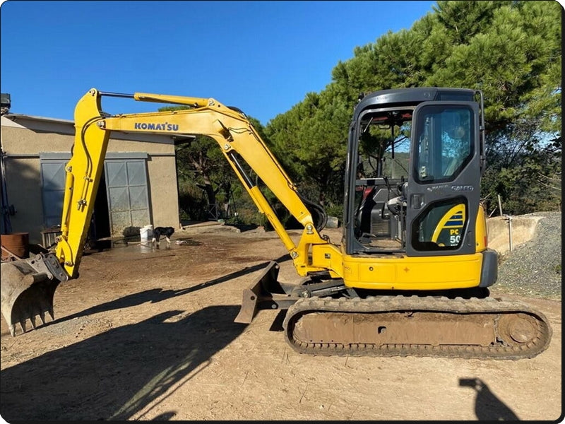 Catálogo de pecas Komatsu - PC50MR-2 - escavad. de esteira