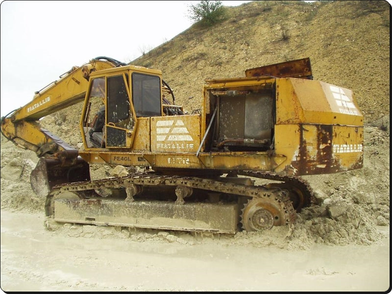 catalago de pecas escavadeiras FE40 fiat allis