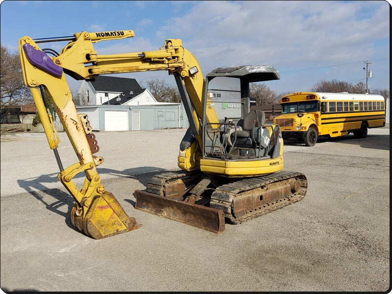 Catálogo de pecas Komatsu - PC50UUM-2 - escavad. de esteira