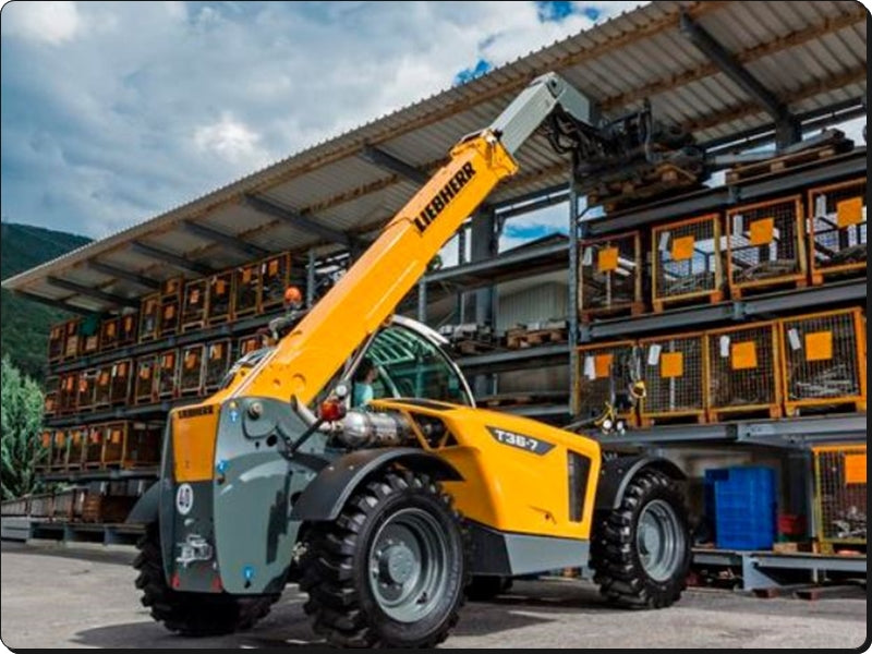 Manual De Servico LIEBHERR - T 36-7 1667 4FS - Manipulador telescópico