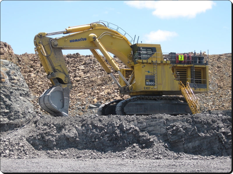 Catálogo de pecas Komatsu - PC5500-6E - escavad. de esteira