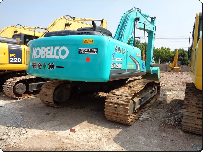 Manual De Serviço KOBELCO - SK200V\SK200LC-V - Excavador Hidraulico