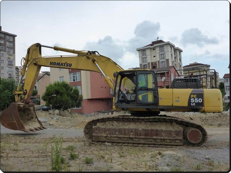 Catálogo de pecas Komatsu - PC550LC-8 - escavad. de esteira