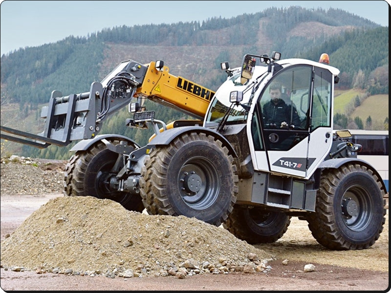 Manual De Servico LIEBHERR - T 41-7 1665 05S - Manipulador telescópico