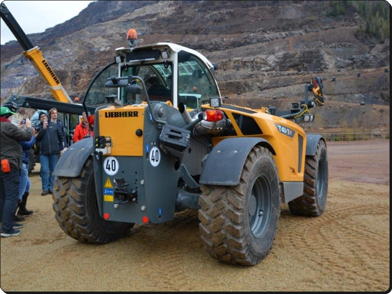 Manual De Servico LIEBHERR - T 41-7 1665 4F - Manipulador telescópico