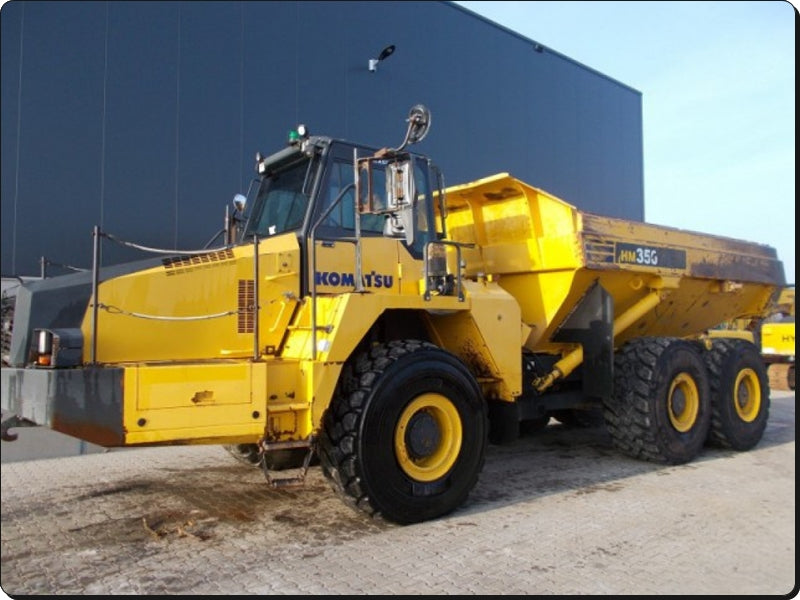 MANUAL DE SERVIÇO KOMATSU - HM350-2 - CAMINHAO ARTICULADO