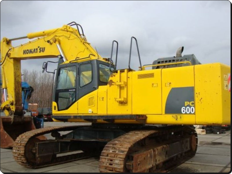 Catálogo de pecas Komatsu - PC600-6 - escavad. de esteira