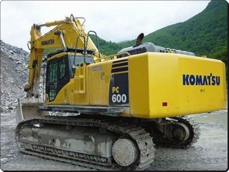 Catálogo de pecas Komatsu - PC600-6A - escavad. de esteira